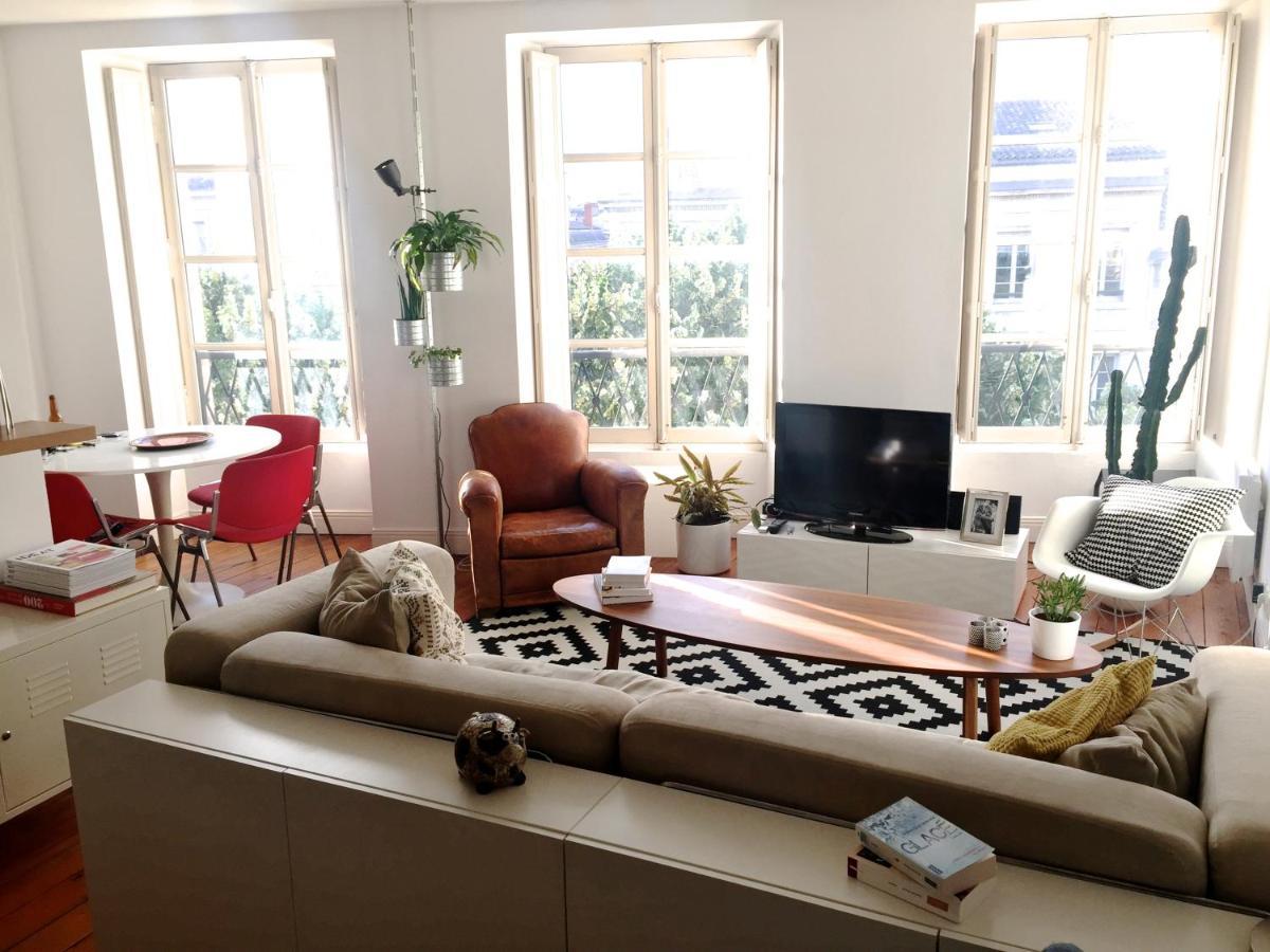 Appartement Design En Plein Coeur De Бордо Экстерьер фото